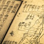 Illustration des points d'acupunctures en médecine traditionnelle asiatique